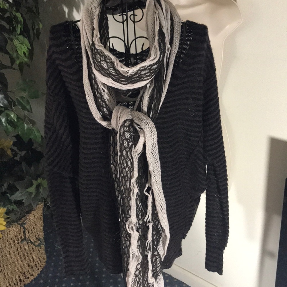 FREE PEOPLE STRIPED SWEATER